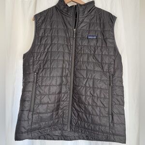 Patagonia Charcoal Quilted Vest